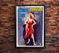 Miss Sadie Thompson 1953 - Rita Hayworth - Italy - Classic Movie Poster
