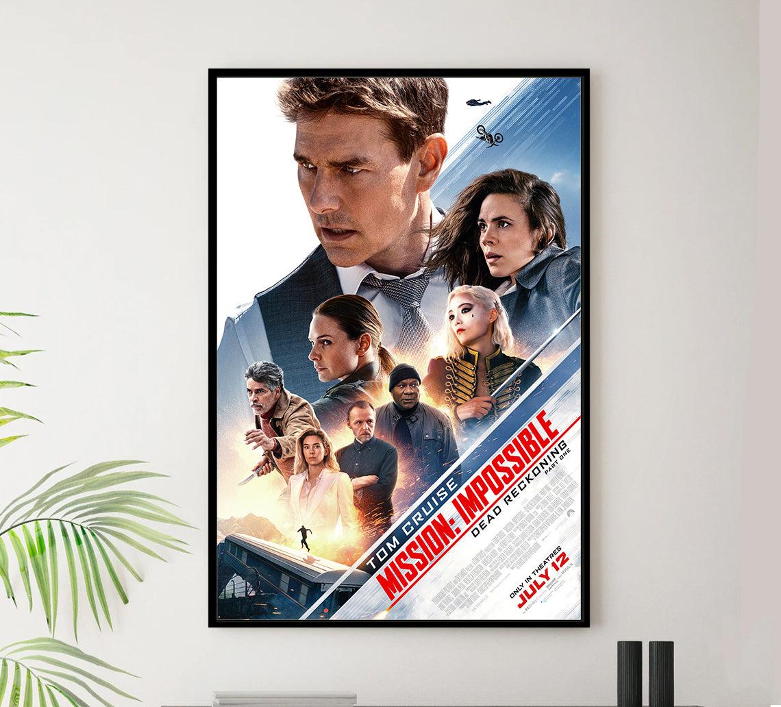 Mission Impossible - Dead Reckoning 2023 - Classic Movie Poster