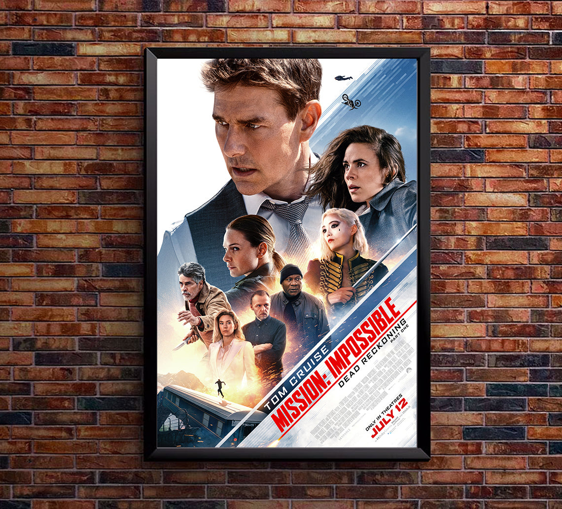 Mission Impossible - Dead Reckoning 2023 - Classic Movie Poster