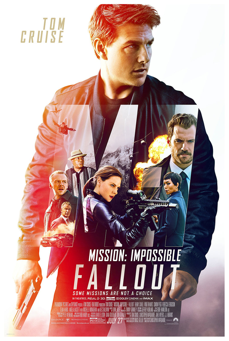 Mission Impossible - Fallout 2018 v1 - Classic Movie Poster