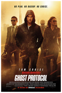 Mission Impossible - Ghost Protocol 2011 - Classic Movie Poster