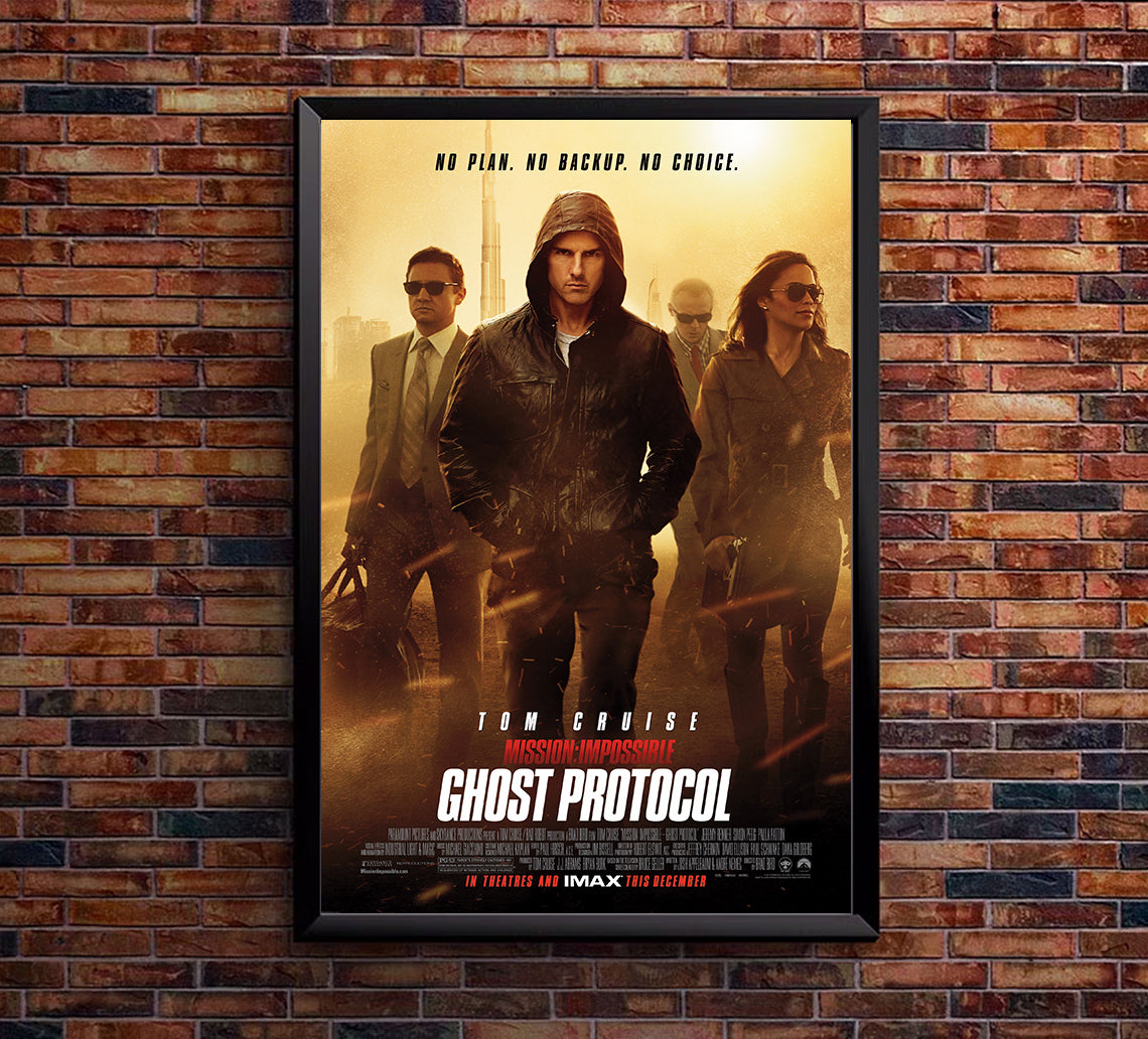 Mission Impossible - Ghost Protocol 2011 - Classic Movie Poster