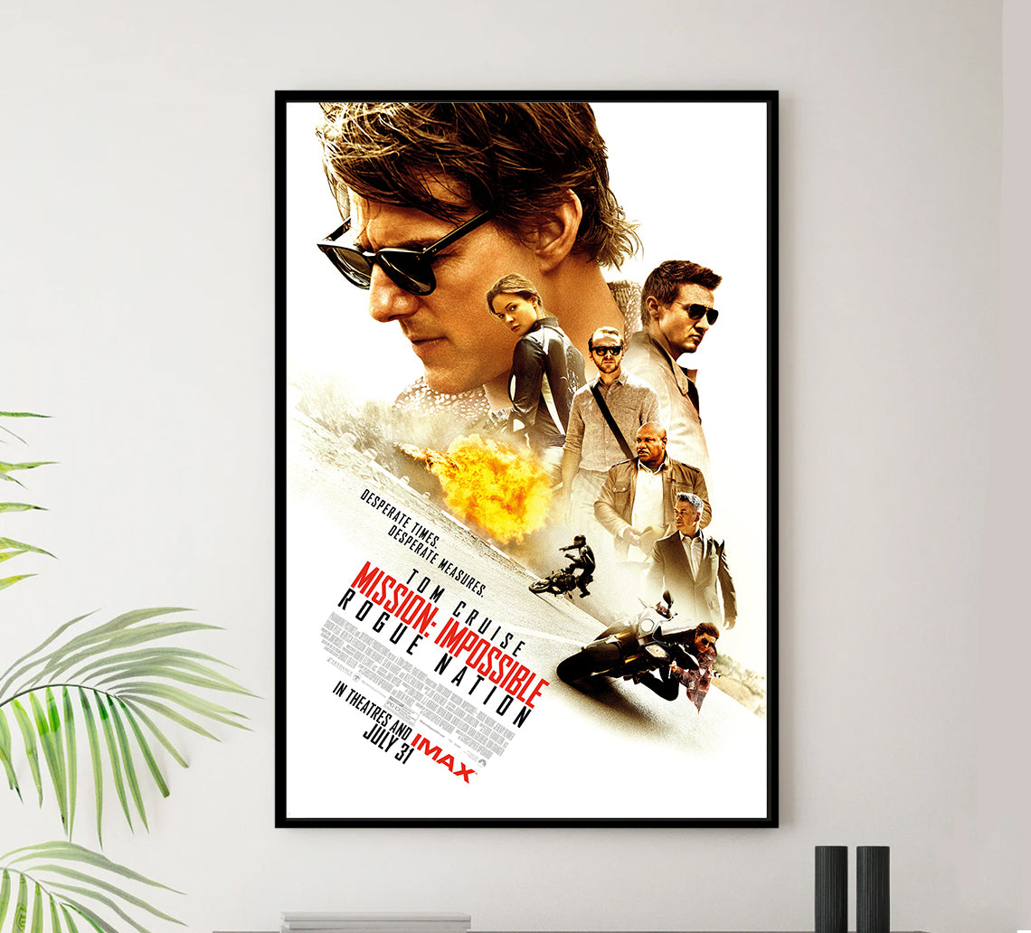Mission Impossible - Rogue Nation 2015 v1 - Classic Movie Poster