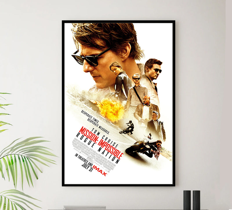 Mission Impossible - Rogue Nation 2015 v1 - Classic Movie Poster