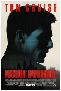 Mission Impossible 1996 v2 - Classic Movie Poster