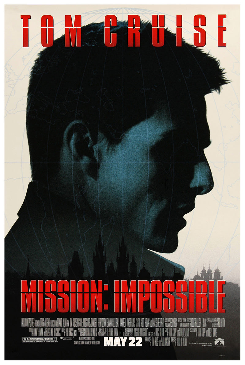 Mission Impossible 1996 v2 - Classic Movie Poster