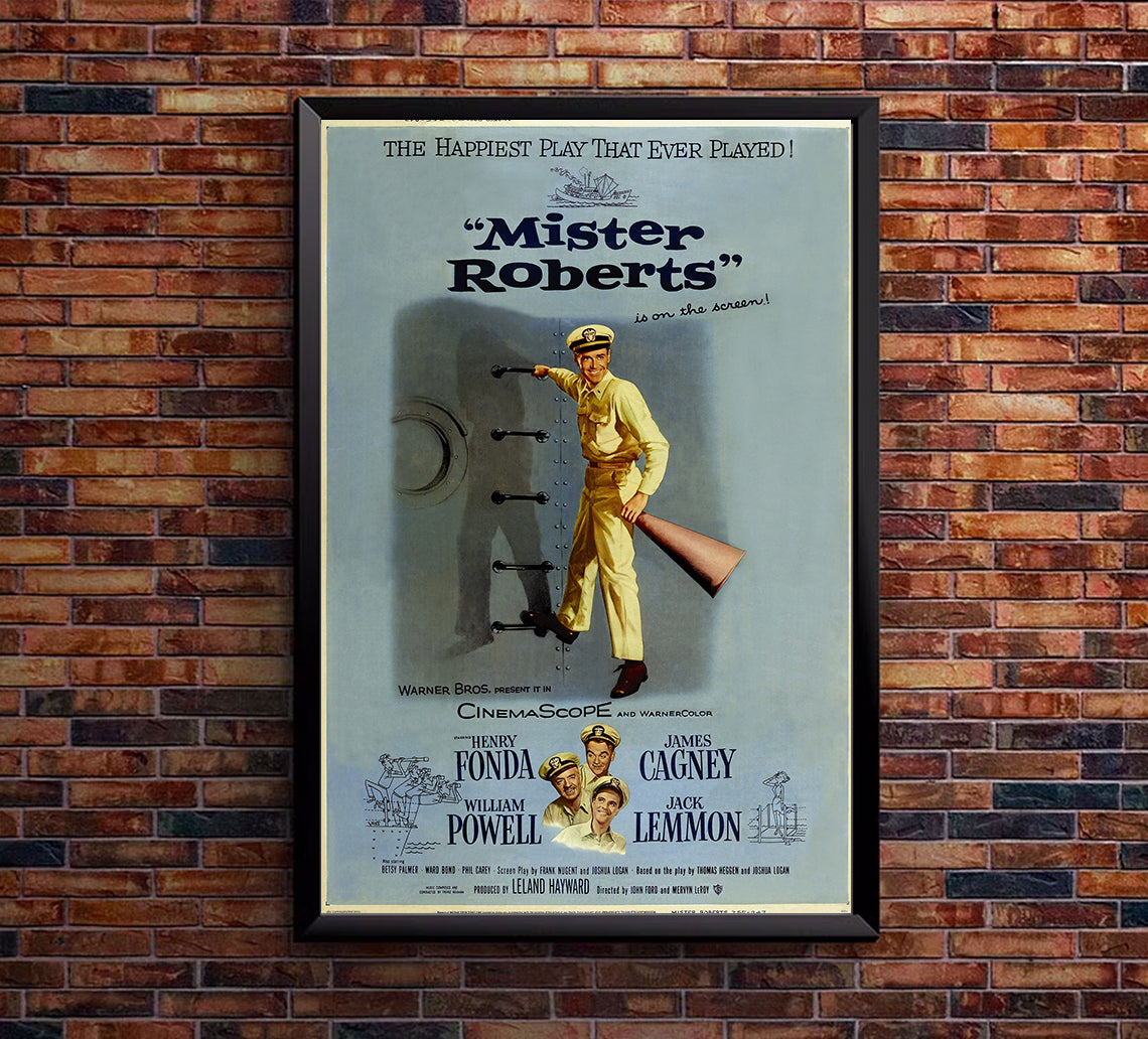 Mister Roberts 1955 - James Cagney - US - Classic Movie Poster