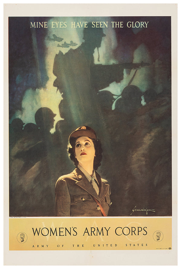 Women's Army Corps - US Army - WW2 Poster