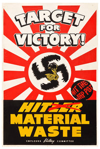 Target for Victory - WW2 Poster