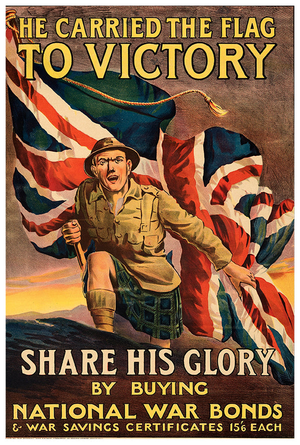 National War Bonds - UK - WW2 Poster