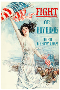 Thir Liberty Loan - War Bonds - WW1 Poster