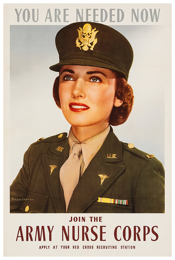 Join the Army Nurse Corp - WW2 Poster