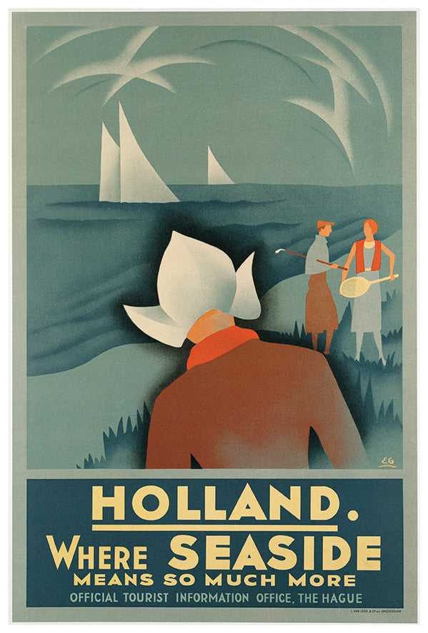 Holland v2 - Vintage Travel Poster