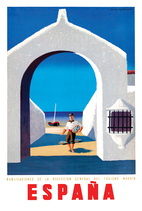 Spain - Espana 3 - Vintage Travel Poster