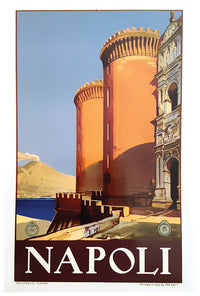 Italy - Napoli - Vintage Travel Poster