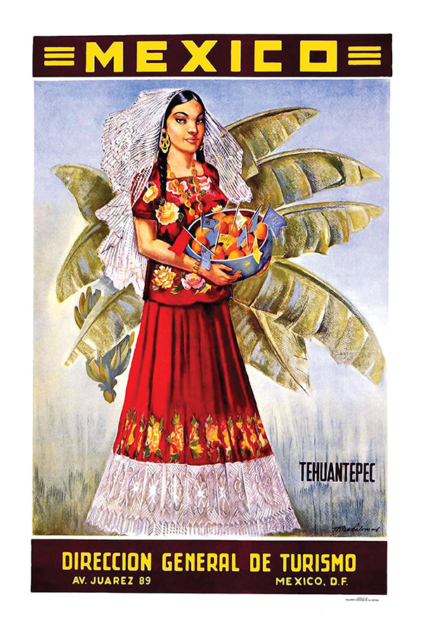 Mexico - Director of Tourism - Vintage Travel Poster