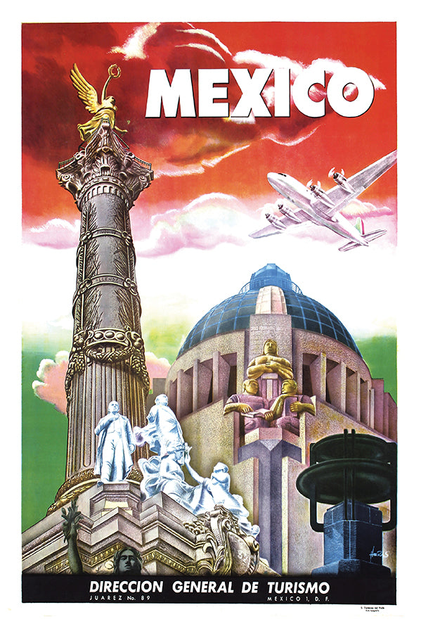 Mexico - Director of Tourism 2 - Vintage Travel Poster