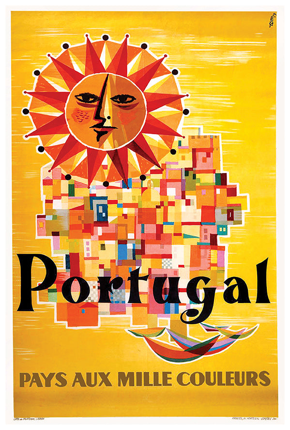 Portugal - Vintage Travel Poster