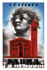 Italy - Parma - Vintage Travel Poster