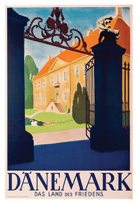 Denmark - Danemark - Vintage Travel Poster