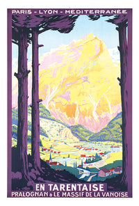 France - En Tarentaise - Vintage Travel Poster