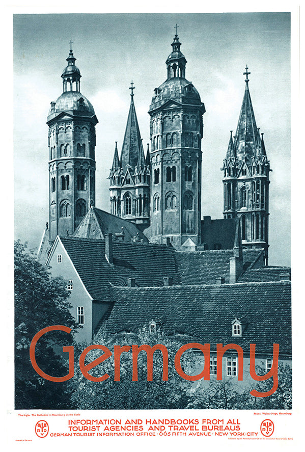 Germany - Vintage Travel Poster