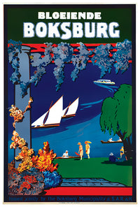 South Africa - Boksburg - Vintage Travel Poster