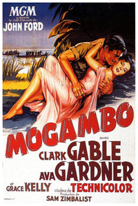 Mogambo 1953 - French – Vintage Classic Movie Poster