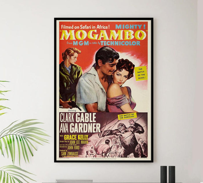 Mogambo 1953 – Vintage Classic Movie Poster