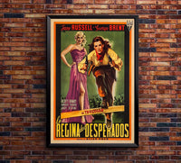 Montana Belle 1952 - Italian v1 - Vintage Classic Movie Poster