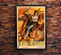 Montana Belle 1952 - Italian v2 - Vintage Classic Movie Poster