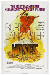 Moses the Lawgiver 1974 - Burt Lancaster - US - Classic Movie Poster