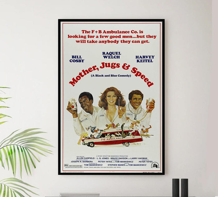 Mother, Jugs & Speed 1976 v2 - Classic Movie Poster