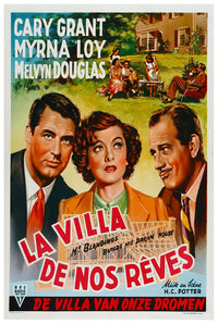 Mr. Blandings Builds His Dream House 1948 - Cary Grant - Belgium - Classic Movie Poster