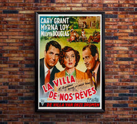 Mr. Blandings Builds His Dream House 1948 - Cary Grant - Belgium - Classic Movie Poster
