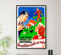 Mr. Blandings Builds His Dream House 1948 - Cary Grant - France - Classic Movie Poster
