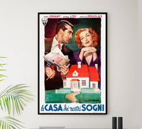 Mr. Blandings Builds His Dream House 1948 - Cary Grant - Italy - Classic Movie Poster