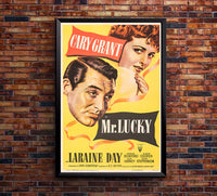 Mr. Lucky 1943 - Cary Grant - US(2) - Classic Movie Poster