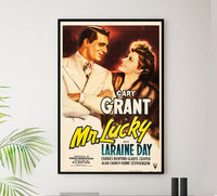 Mr. Lucky 1943 - Cary Grant - US - Classic Movie Poster