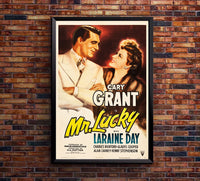 Mr. Lucky 1943 - Cary Grant - US - Classic Movie Poster