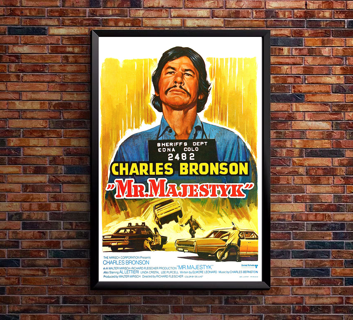 Mr. Majestyk 1974 - Charles Bronson - Belgium - Classic Movie Poster