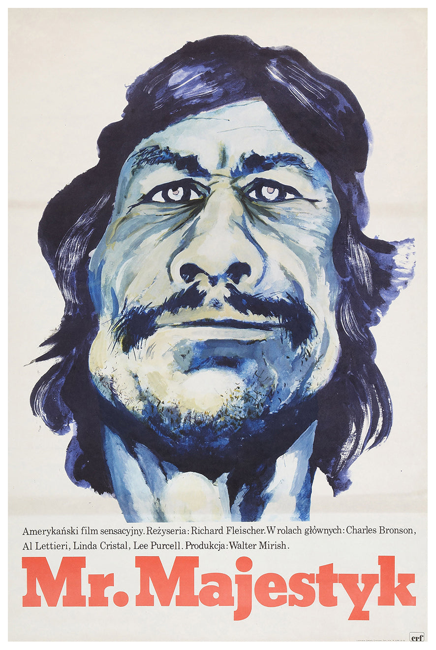 Mr. Majestyk 1974 - Charles Bronson - Poland - Classic Movie Poster