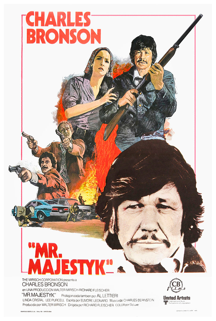 Mr. Majestyk 1974 - Spain - Classic Movie Poster