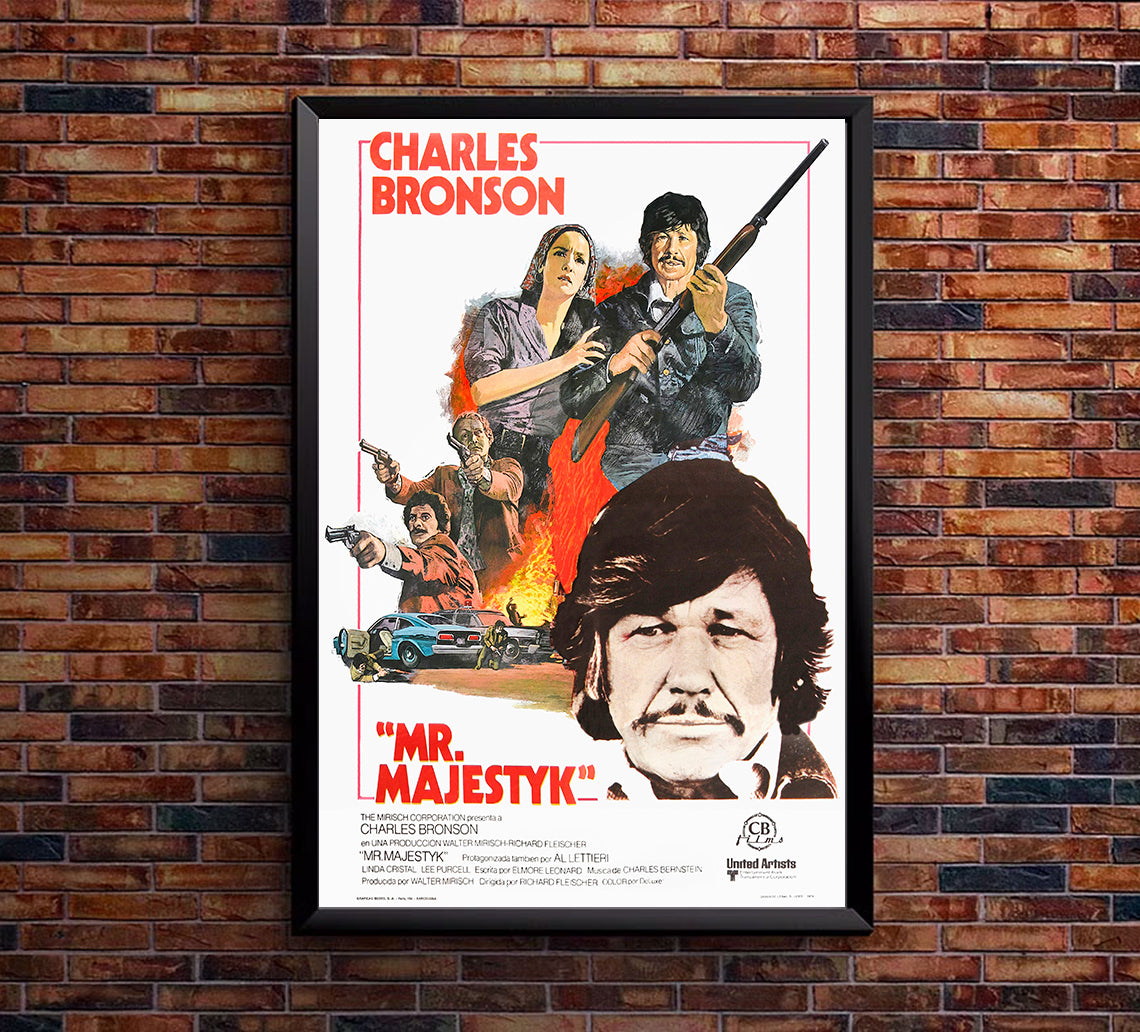 Mr. Majestyk 1974 - Charles Bronson - Spain - Classic Movie Poster