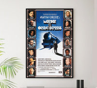 Murder on the Orient Express 1974 v2 - Sean Connery - Vintage Classic Movie Poster