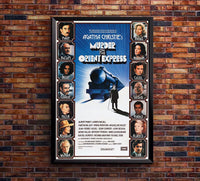 Murder on the Orient Express 1974 v2 - Sean Connery - Vintage Classic Movie Poster