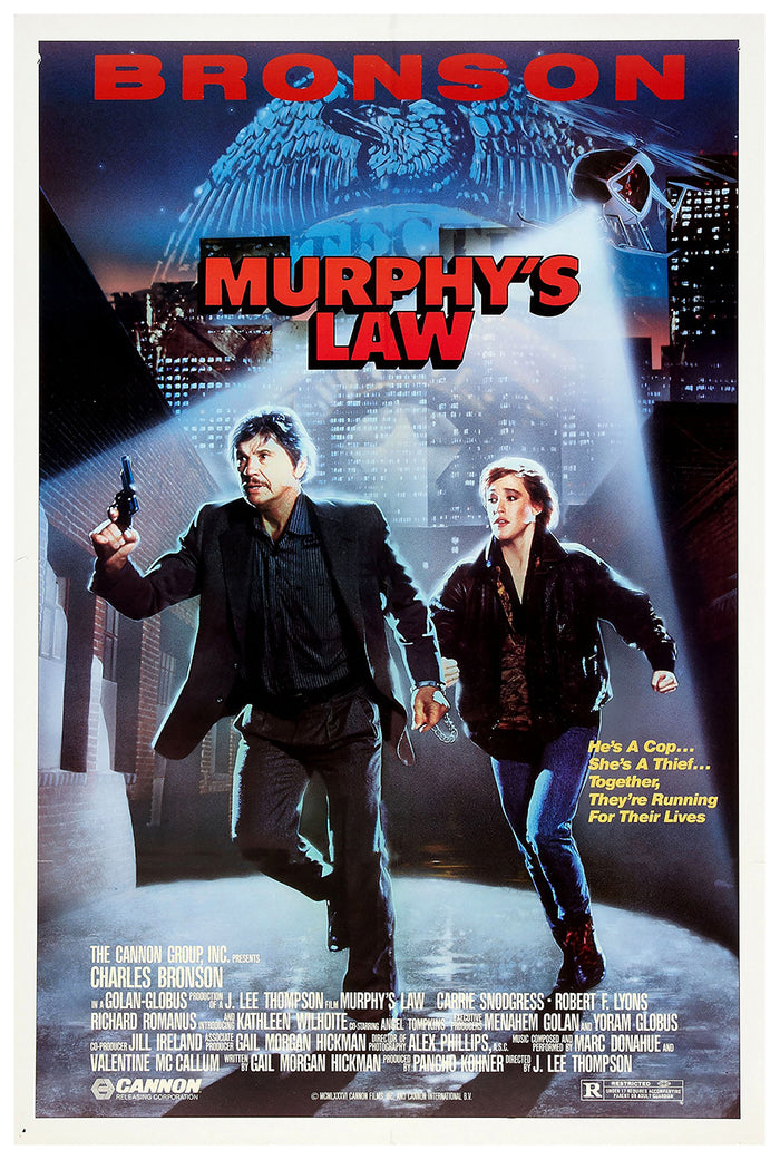 Murphy's Law 1986 - US - Classic Movie Poster