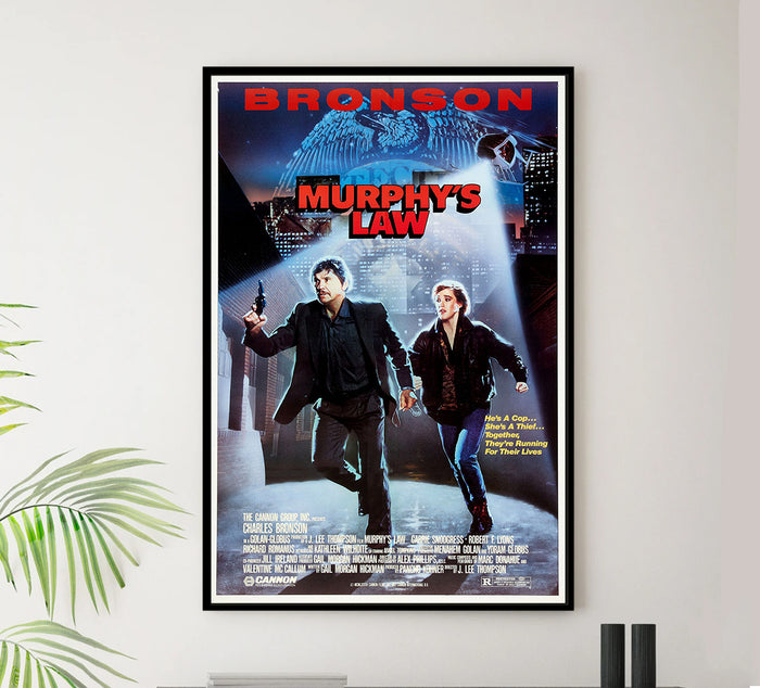 Murphy's Law 1986 - US - Classic Movie Poster