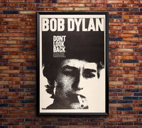 Bob Dylan - Don't Look Back - 1967 - Music Concert Poster