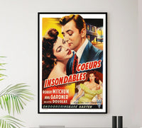 My Forbidden Past 1951 - Belgium - Robert Mitchum - Vintage Classic Movie Poster